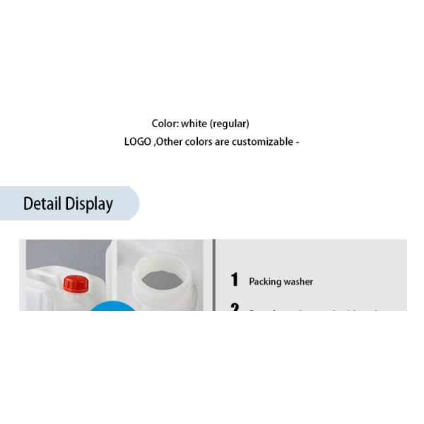 Lid Dia 45mm Camping Water Tanks With Tap Thickening Resistant