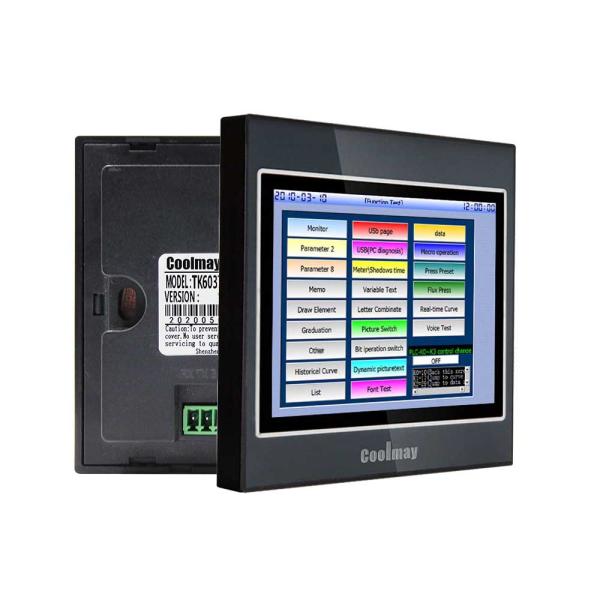 408MHz 3,5 машина пульта управления RS485 Modbus RTU дюйма HMI человеческая