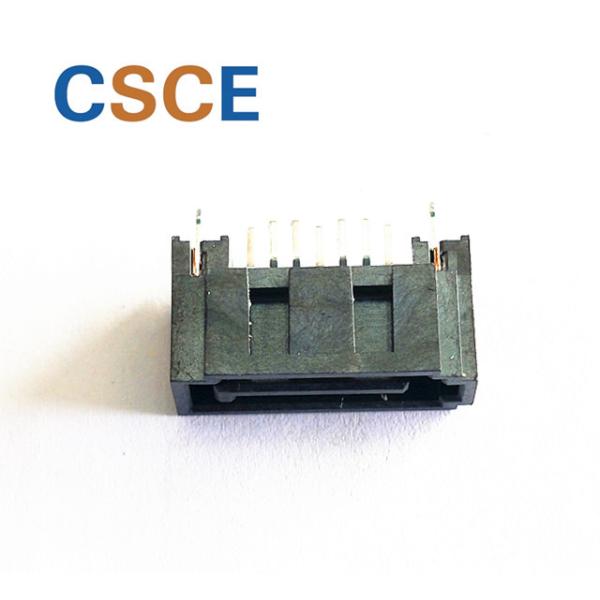 SATA A Type Dip 7 Pin  Power Connector  180 Degree  /  Female PCB Connector