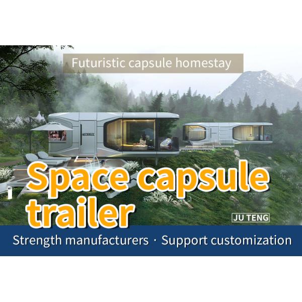 App Control Hotel Space Capsule House with Thermal Performance Suit and Electric System
