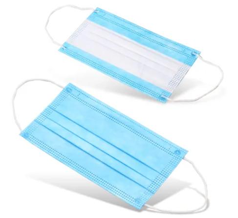 Adjustable Earloop Disposable Pollution Mask , Disposable Dust Mask CE Approved