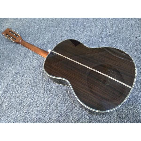 39 inches ooo45s Acoustic Guitar Top AAA Solid Red Cedar Abalone Binding Body With Fishman Pickups Rosewood fingerboard