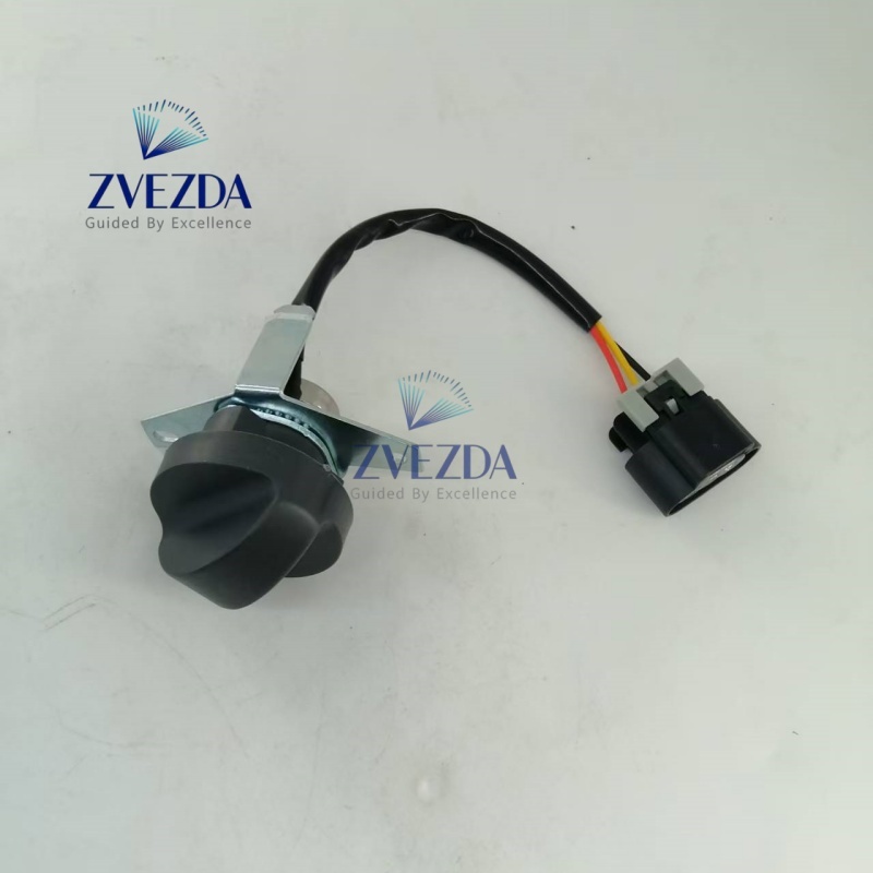 803504703 Engine Speed Adjustment Throttle Knob Excavator Parts for Cab Control Panel