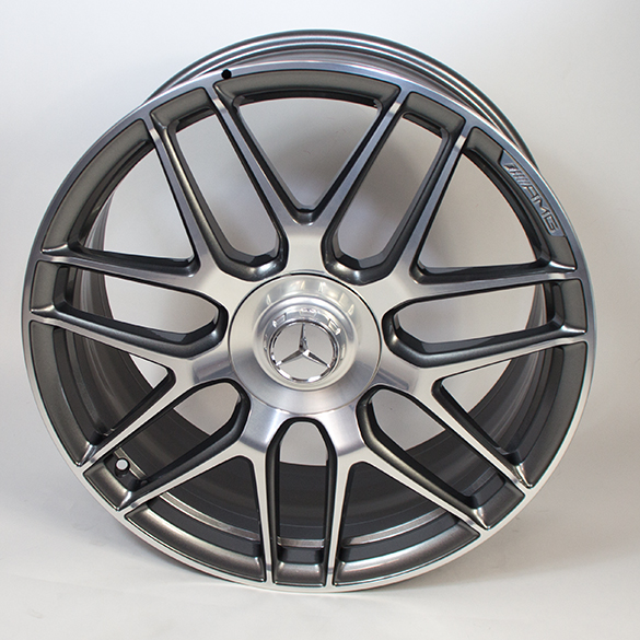 Forged Titanium Grey 7.5J Mercedes 20 Inch Amg Wheels Rims Lightweight
