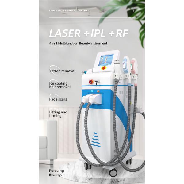 Ipl Shr Opt Nd Yag Laser Beauty Machine Magneto Optical 4 In 1 1064nm