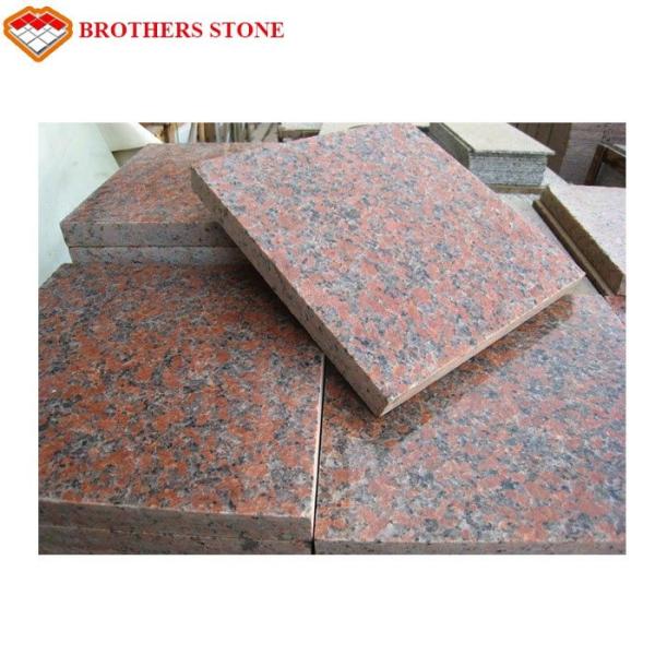 Customized Size G562 Maple Red Granite For Natural Stone Porch Columns