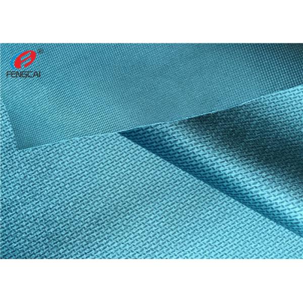 Blue Color Polyester Sofa Velvet Upholstery Fabric Brushed Velvet Chair Cover Material