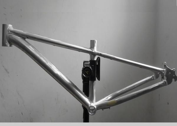 Aluminum Alloy Bmx Race Frames , Freestyle Bike Frames 27.2 Mm Seatpost