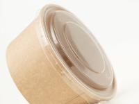 Escolha o produto comestível redondo amigável do recipiente das bacias do papel de embalagem de Eco do uso
