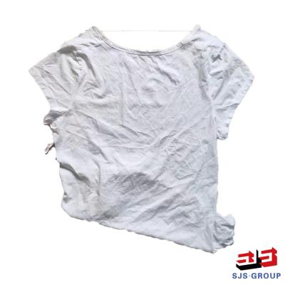10Kg camisa branca Rags do pacote T