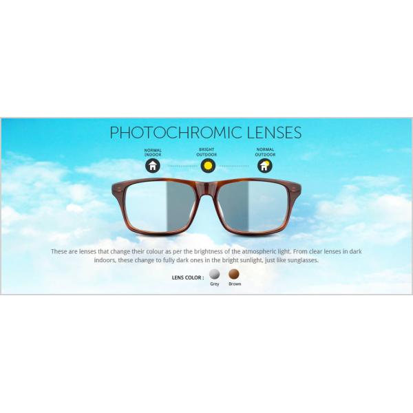 FT-28 Transition Bifocal Semi Finished Lens Blanks Anti Reflection Coating 1.56 Index