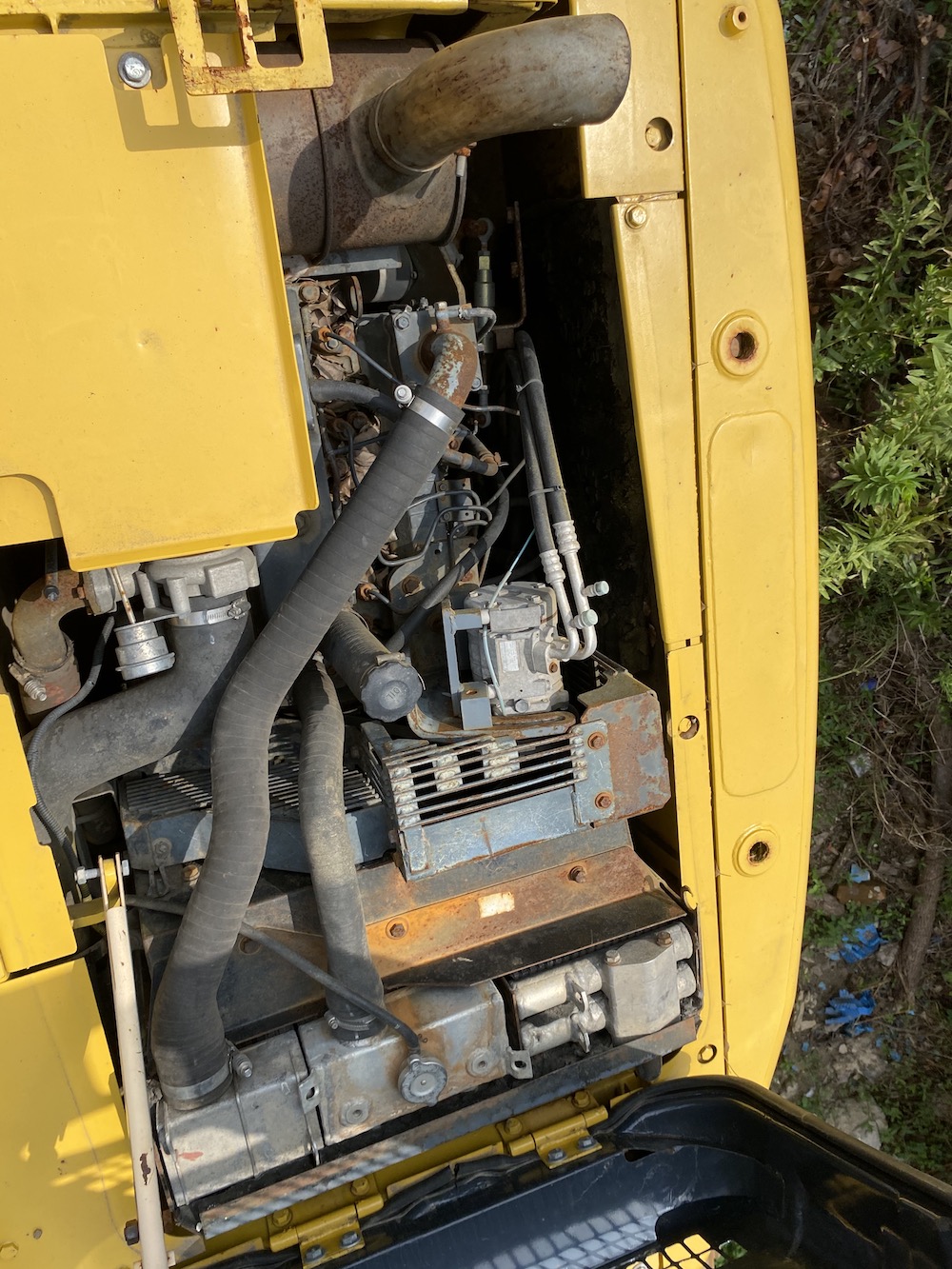 KOMATSU PC130-7 использовало гидравлическое ведро Coery 0.53m3 экскаватора Crawler