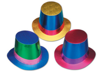 A hot-selling laser hat. New Year's carnival paper hat. New Year party holiday products. New Year's birthday hat.
