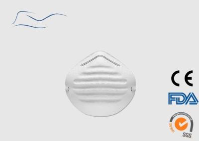 Food Service Use Disposable Non Woven Face Mask White Color Ear Loop Style