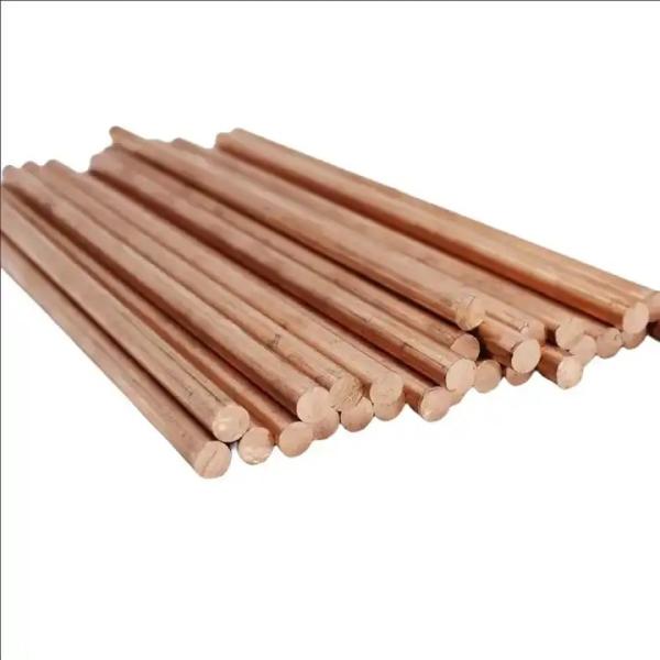 Da barra de cobre de bronze de Rod Bar 15mm 8mm do RUÍDO de JIS ASTM terra de cobre contínua Rod