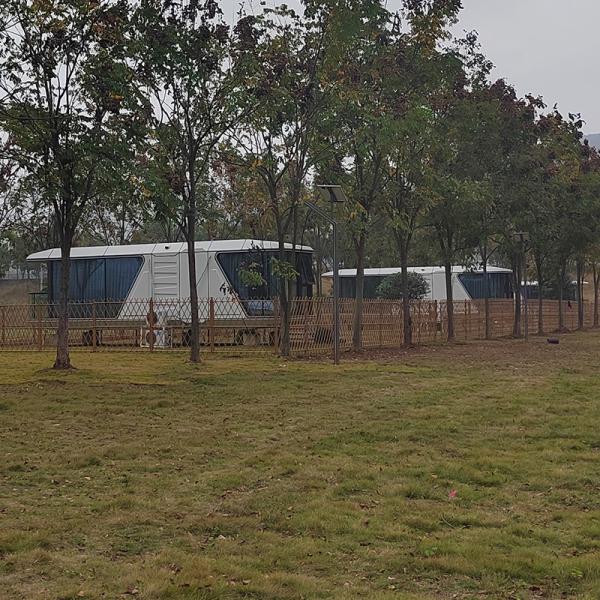 38㎡ Thermal Insulation Capsule House with Galvanized Steel Structure