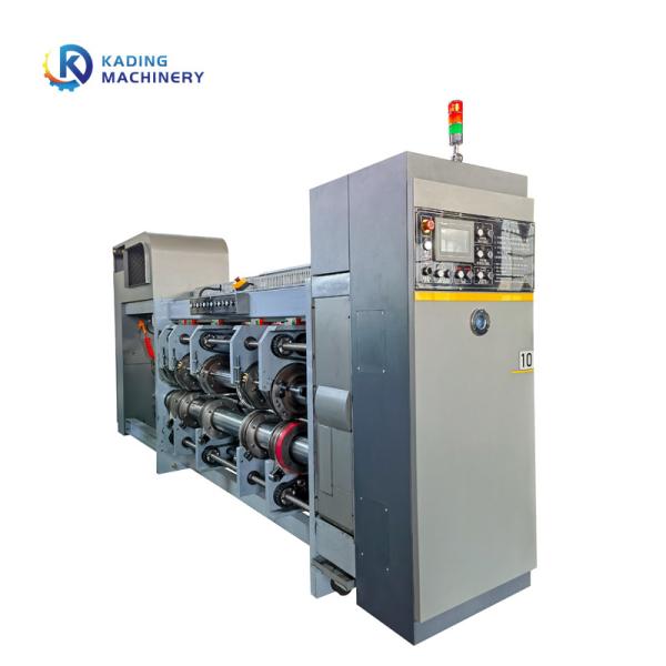 Flexographic Carton Box Die Cutting Machine Of Water Based Ink Printer