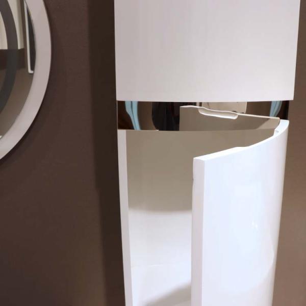 70*48*54cm PVC Bathroom Cabinets With Side Cabinet And Mirror