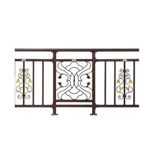 Manilla de cristal de acero inoxidable para escaleras, puente y porche