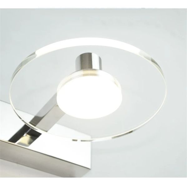 Bathroom Clear K9 Crystal Moisture Proof Makeup Table Lighting LED Mirror Front Light(WH-MR-97)