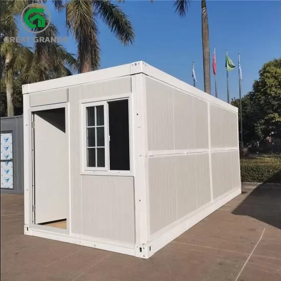 Shockproof Grande Folding Caravan Container House Easy To Build