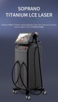 Machine permanente d'épilation au laser de 1200W 120J/cm2 avec refroidissement par contact au saphir TEC