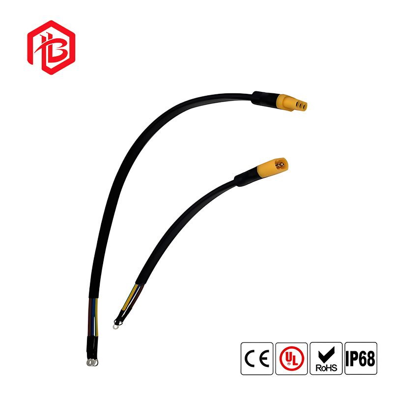 2-core and 3-core Copper Contact IP68 Waterproof Rubber-coated XT60 Connectors for Solar Power Systems New Energy Applications