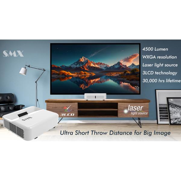 4200 Lumens High Contrast UST Laser Projector With Long Lifespan