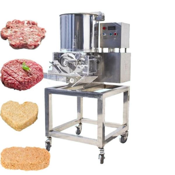 200KG容量 魚肉パティと肉パイ ハンバーガーパティを作る機械 鶏肉パティを作る機械