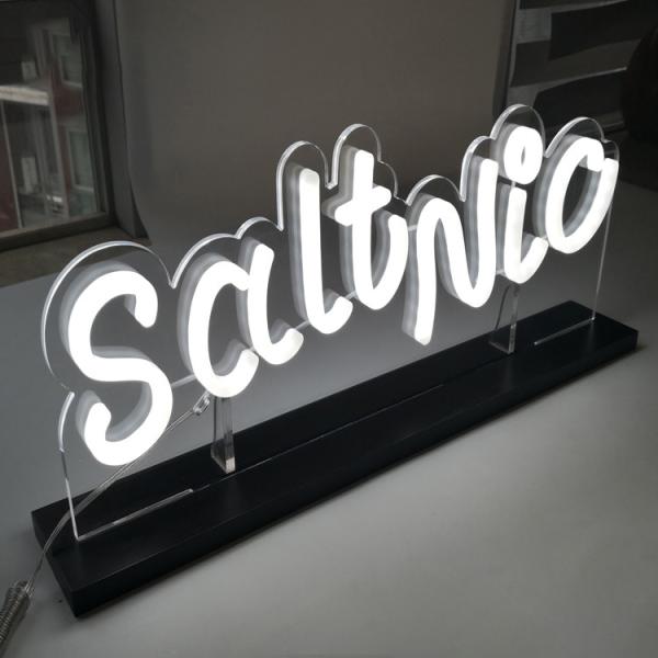 Romantic Wall Mounted Neon Signs Portable Acrylic LED Neon Sign