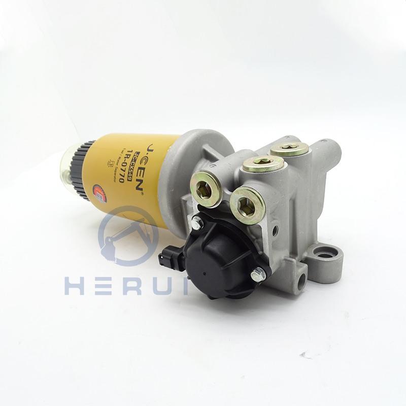 212-3657 1908977 235-8725 3713599 Fuel Priming Pump with Filter Fuel Water Separator for 322C 329D 336D 570B 637G 770