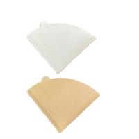 Filtre de papier d'égouttement de café d'expresso de papier filtre du café V60 avec l'oreille
