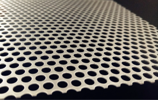 Round Hole Galvanized Steel Sheet Perforated Plate Hot Rolled S355 Customized Shape