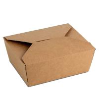 Coffre-Pourt biodégradable à micro-ondes de boîte de papier, conteneurs de plats à emporter de papier de preuve d'huile
