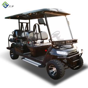 Le chariot de golf d'AEV 8 Seater buggy outre des pneus de route avec la haute