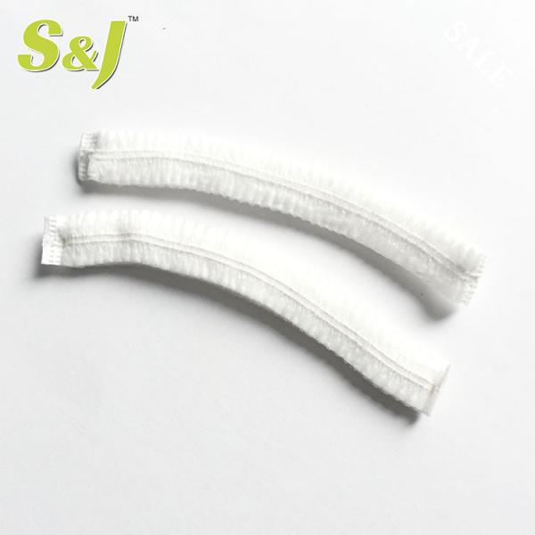 Double elastic string disposable mob cap or single elastic string disposable mob cap