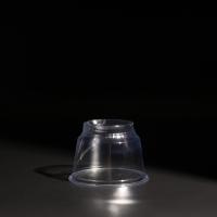 8oz Volume Disposable Plastic PET Cups With Dome / Flat Lid For Takeaway Juice