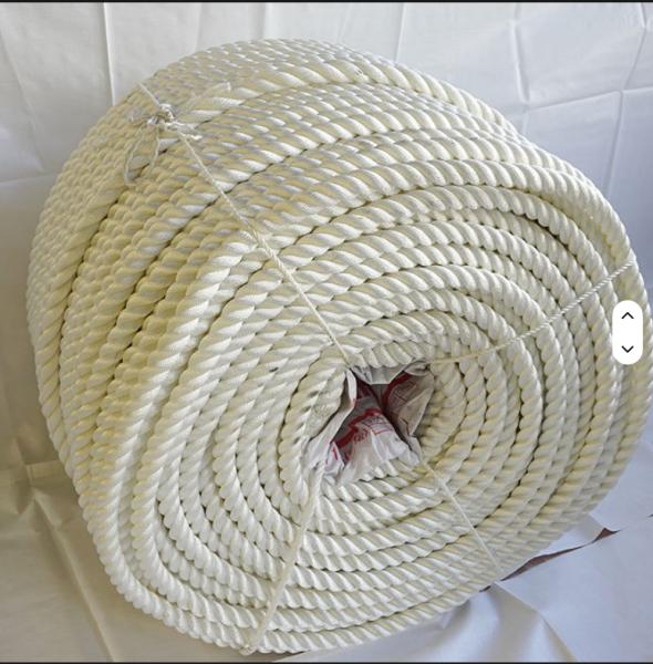 3 Strand Nylon Twisted Rope 20mm/22mm/24mm Marine Grade Mooring Rope