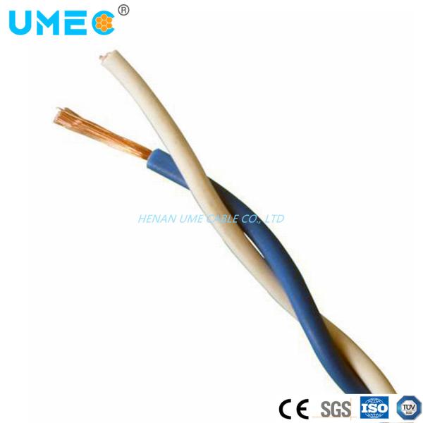 RVS 450/750V Cable Wire Twin Color Twisted PVC Coated Twisted Pair Wires Elétricos Cable