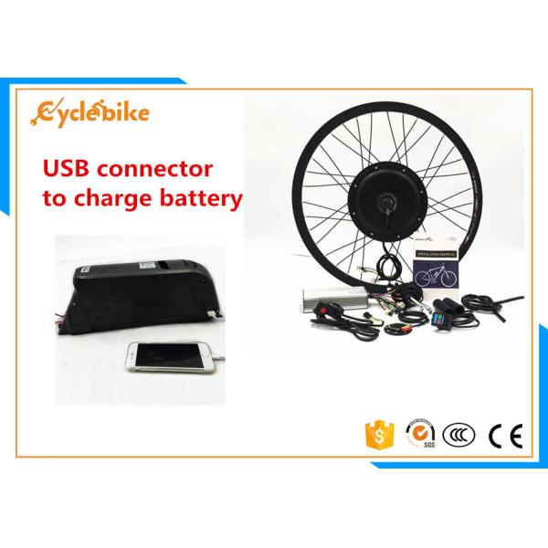 Most Powerful Electric Bike Kit With Battery , Electric Motors For Bicycles Conversion Kits