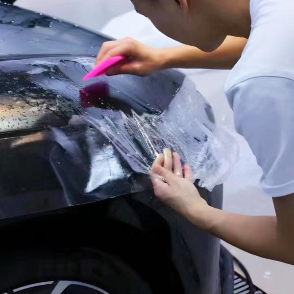 Autoreparação de pintura automotiva Película de proteção de pintura Auto Reparação 130μm PPF Tpu Película para automóvel