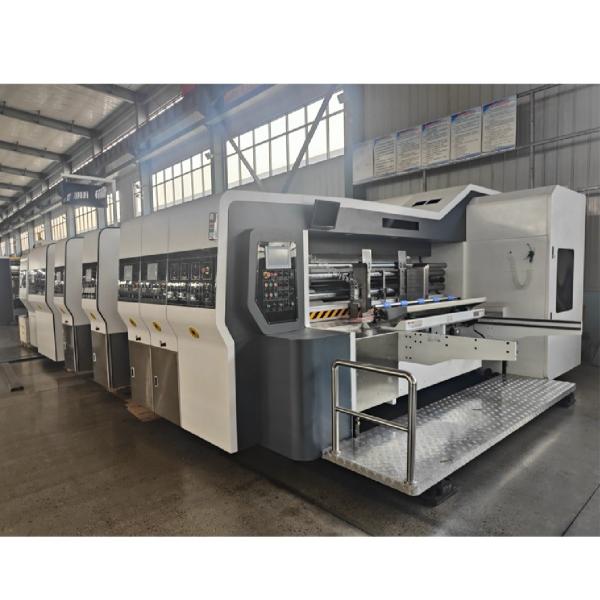 Automatic Carton Box Flexo Printing Die Cutting Slotting Machine For Home with Home