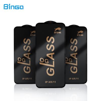 3D OG Temper Glass Phone Screen Protector For IPhone 14 Pro Max High Definition Anti Static