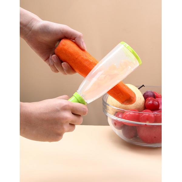 Convenient Multifunctional Storage Scraper Peeler for Quick and Easy Peeling