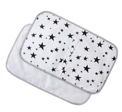 colchão impermeável dobrável da ucha de 50x70cm que muda a almofada de cama reusável do algodão