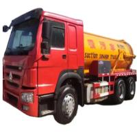 Veículo de sucção de esgotos de 6x4 e 8000 litros DONGFENG SHACMAN com descarga de alta pressão