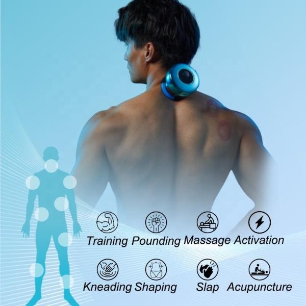 7W Fitdash Negative Pressure Vacuum Multifunctional Massager with 9 Levels EMS Cupping