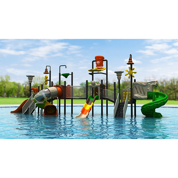 Swimming Pool Water Playground Children Park Spray Slides Factory Direct Cheap and Nice Outdoor Sets