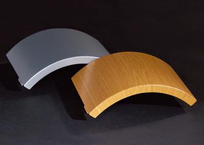 3mm Thickness Aluminum Cladding Panel  Outdoor Pvdf Curved  Silver Color