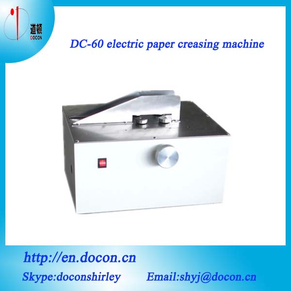 DC-60 electric creasing machine